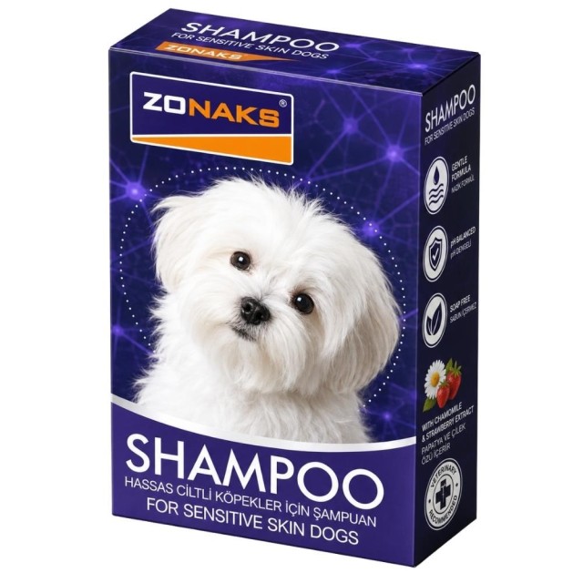 Zonaks Hassas Ciltli Köpek Şampuanı 20x10 ml