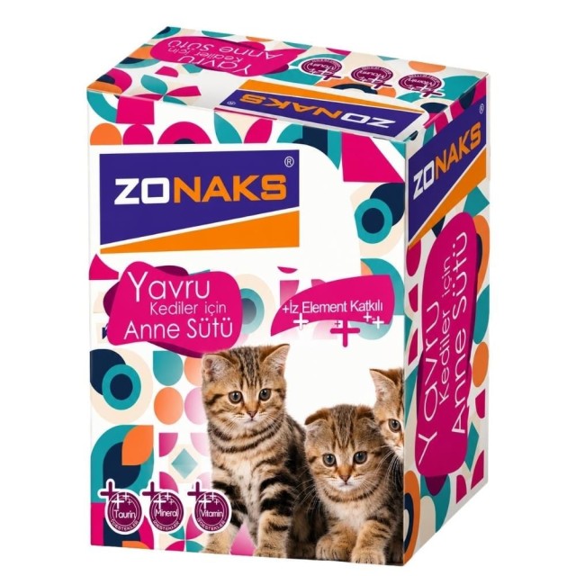 Zonaks İz Element Katkılı Kedi Anne Süt Tozu 14x15 gr