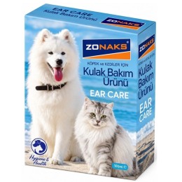 Zonaks Kedi ve Köpekler İçin Kulak Bakım Ürünü 10x5 ml