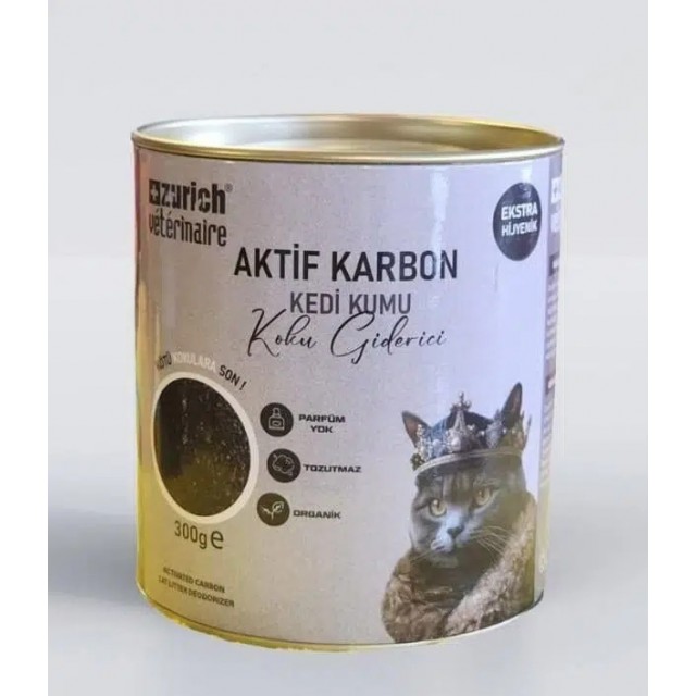 Zürich Aktif Karbon Kedi Kumu Koku Giderici 300 Gr