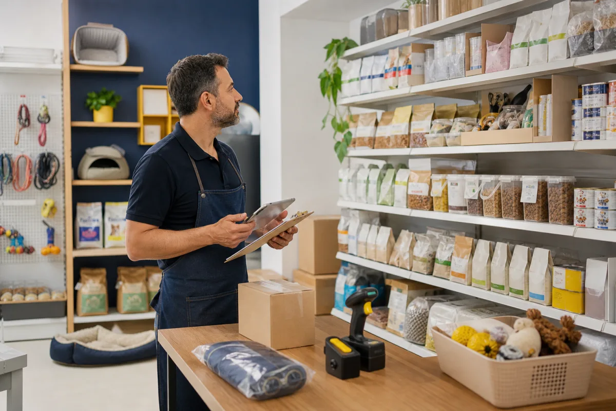 Pet Shoplarda Yeniden Sipariş Noktası ve Güvenli Stok Hesabı